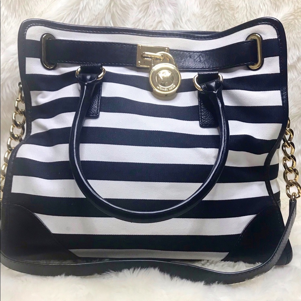 Black & White Michael Kors Bag